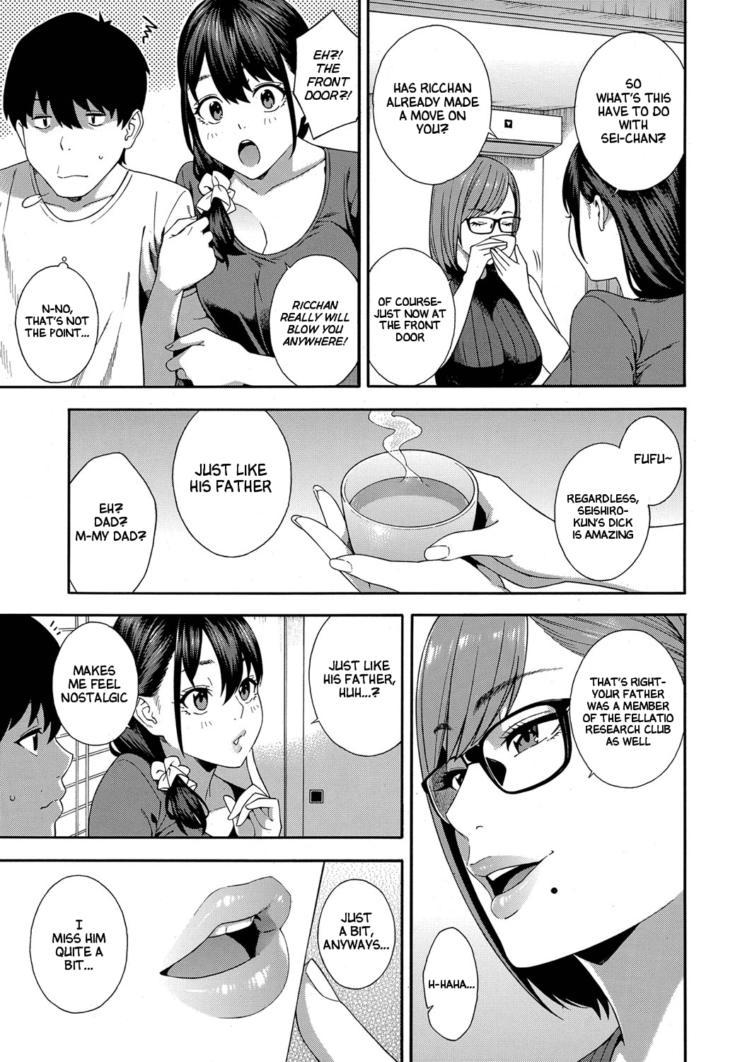 Hentai Manga Comic-Blowjob Research Club-Chapter 4-13